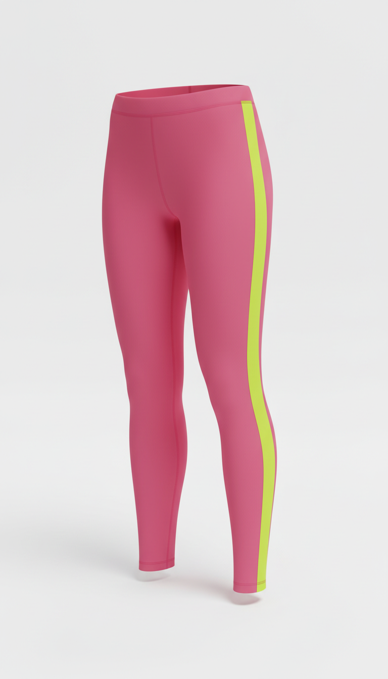 Pulse Pink performance leggings