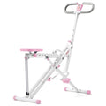SMART Upright Row-N-Ride® Squat Assist Exerciser in Pink W Free Sunnyfit App via Bluetooth - P2100